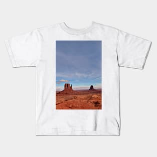 Monument Valley and Clouds5 Kids T-Shirt